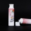 Plastic Cosmetic PE Tube Packaging with Easy Open Center Dispense Cap for Body Lotion