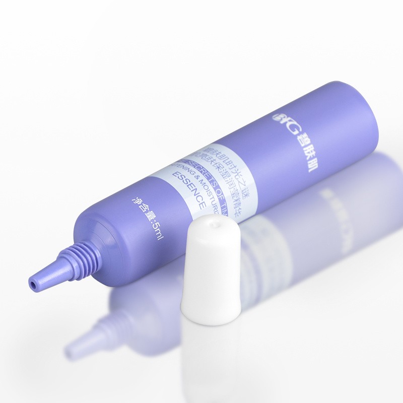 Custom 5ml 10ml 15ml 20ml High Quality Cheap Empty Long Nozzle Ointment Tube Eye Cream Soft Plastic Tube