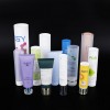 Custom Empty White Lid Clear Plastic Cosmetic Packaging Soft Squeeze Lip Gloss Tube Lip Tubes