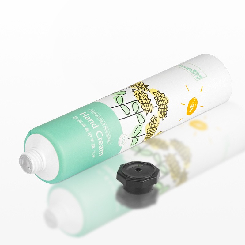 30ml Empty Hand Cream OEM Packaging Tube Aluminum-Plastic Laminated Hand Cream Tube Packaging with Octagonal Lid