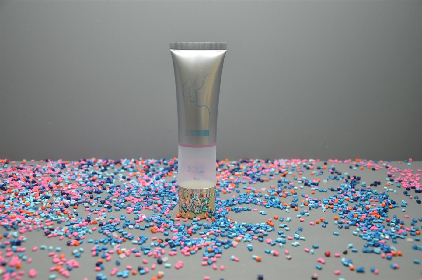 China Factory Small Extruded Plastic Soft Touch Tube Cosmetic Packaging