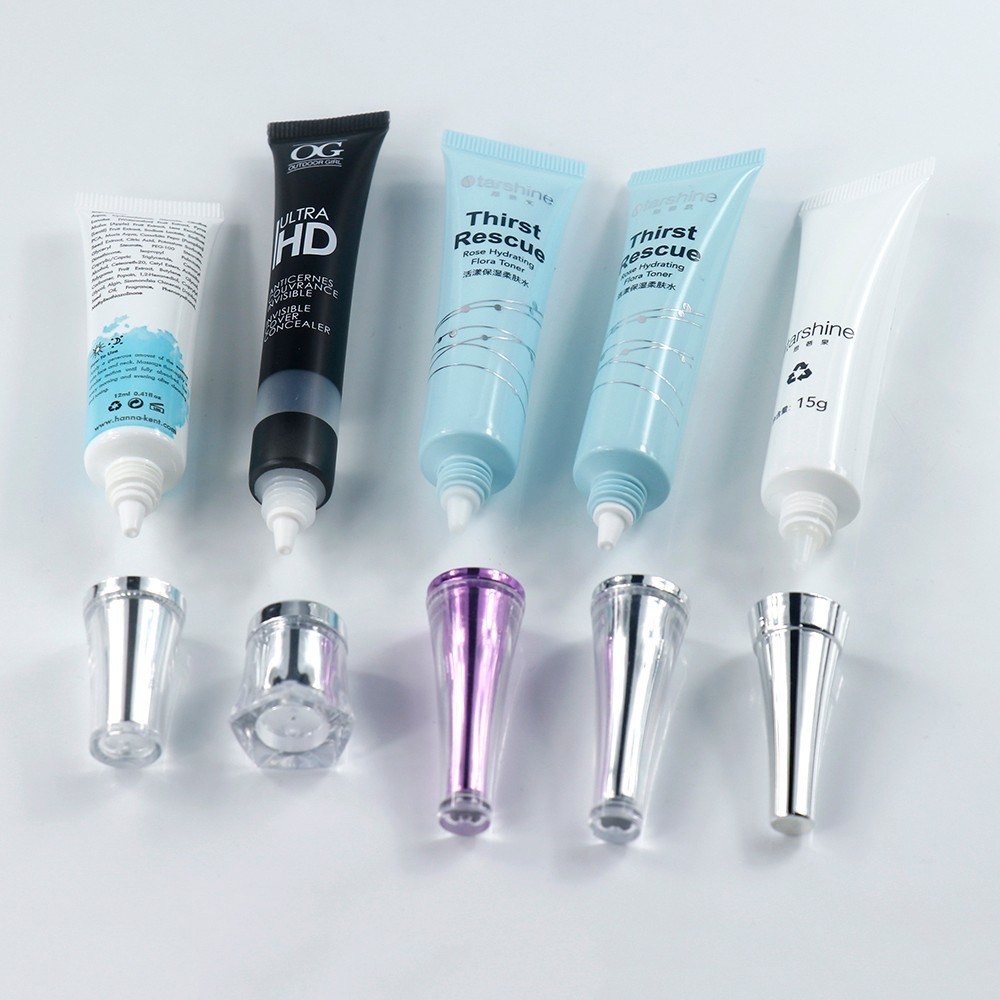 Hot Selling Skin Care Clear Plastic Cosmetic Packaging Hoses