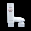 Empty PE Plastic Soft Cosmetic Packaging Container 80ml Facial Cleanser Body Lotion Green 6oz Squeeze Wholesale 100ml White Tube